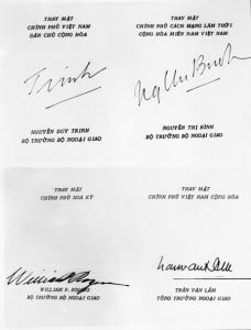 lễ ký hiệp định paris