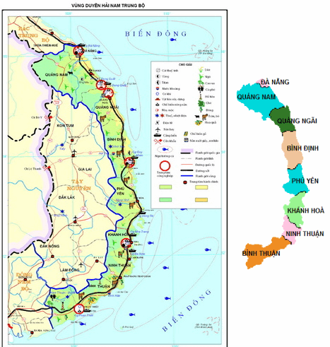 Địa Lí 9 Bài 25: Vùng duyên hải Nam Trung Bộ
