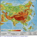 Bài 1: Vị trí địa lí, địa hình và khoáng sản Châu Á ( Địa lí 8 )